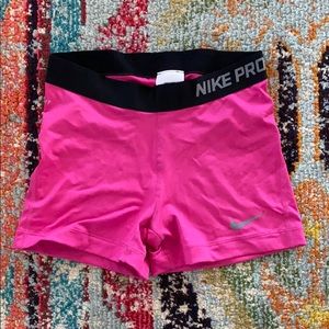 Nike Pro dry fit shorts medium